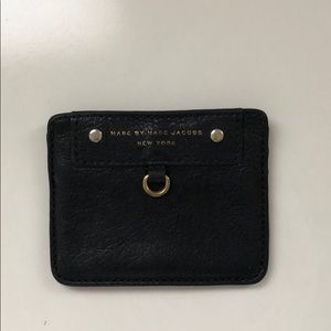 Marc by Marc Jacobs leather card wallet